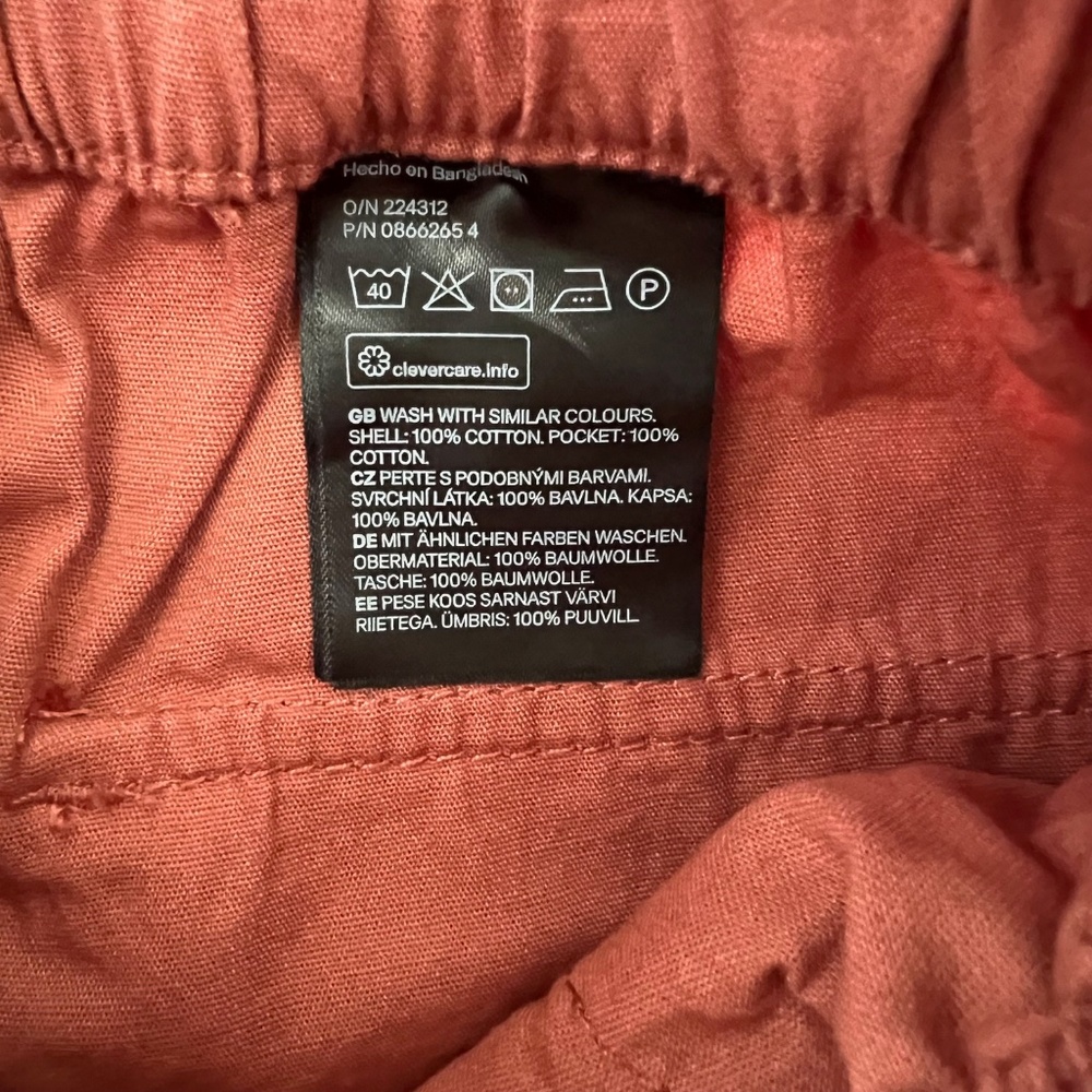 H&M Jogger Pant Size 14 - Rust Color - Picture 4 of 7